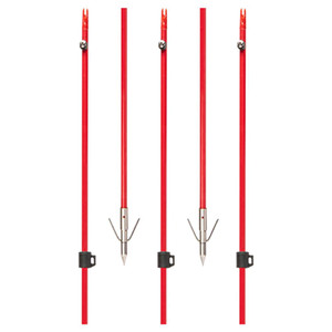 Cajun Bowfishing Fiberglass Arrow with Piranha Point XT