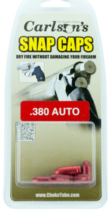 Carlson's Choke Tubes 00063 Snap Cap Pistol 380ACP 5Pack