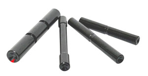 Cross Armory CRG4PSBK 4 Pin Set Dimpled Compatible w/Glock Gen4 4140 Steel Pistol