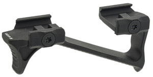Leapers MTAFGP01 Ultra Slim Foregrip  Matte Black Anodized Aluminum