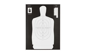 ACTION TGT B34 BLK/WHT SILHO 100PK
