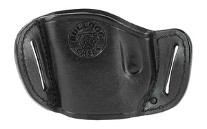 BULLDOG MOLDED LEATHER BLK RH LRG