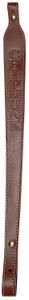 Chipmunk 80021 Rifle Sling  Brown Leather Adjustable OAL