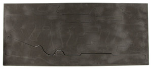 Hornady 98251 Foam Gun Sheet 40" x 18" x 1.2" Black