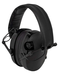 Radians 230EHP 230-EHP Slim Electronic Muff 23 dB Over the Head Black Adult 1 Pair