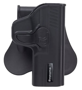 Bulldog RRSWMPSEZ Rapid Release  OWB Black Polymer Paddle Fits S&W M&P Shield EZ Right Hand