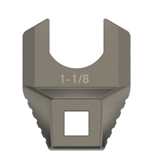 Real Avid AVMF118BNW Master -Fit Barrell Nut Wrench Titanium Titanium/Stainless Steel AR-Platform Free-Float Handle