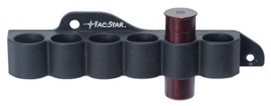 TacStar 1081210 SideSaddle Slimline Mossberg 500/590 12 Gauge 6rds Black Polymer w/Aluminum Mounting Plate