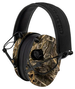 Radians DUE2HPCAMOBX Ducks Unlimited Electronic Muff 23 dB Over the Head Mossy Oak