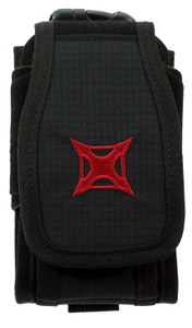 Vertx VTX5140BK Phone/Multi-Tool Pouch VTX 7" H x 4" W x 2" D Black Cordura w/Velcro Closing