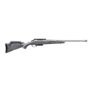 Ruger American Rifle Gen II 243 Win 3rd Magazine 20" Fluted Threaded Barrel Gray Splatter Stock