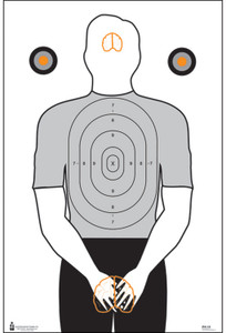 Action Target PIC12100 Entertainment Politically Incorrect Silhouette Paper Hanging 23" x 35" Black/Gray/White 100 Per Box