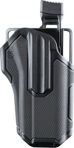 Blackhawk 419000BBR Omnivore  OWB Black Plastic Belt Slide Fits Most Semi-Autos Right Hand