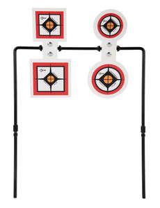 EZ-Aim 15593 Hardrock Spinner  AR500 Round Target & Stand .25" Thick