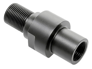 CMMG 57DA53A Thread Adapter  223 Rem/5.56x45mm NATO FN PS90 Black Steel 1/2"-28 tpi Tactical
