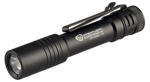 Streamlight 66320 Macrostream USB Everyday Carry Flashlight  Black Anodized 50/500 Lumens  White LED
