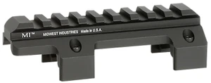 Midwest Industries MIMP5OR HK MP5 and Clones Top Picatinny Rail  Black Anodized 0 MOA