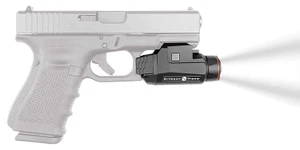 Crimson Trace 0182401 Rail Master  110/420 Lumens, White CREE XPL LED Bulb, Picatinny Rail Mount