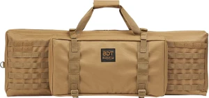 Bulldog BDT3038T BDT Tactical Single 38" Tan Nylon, Padded Shoulder Strap, Adjustable Velcro Ties, Extra Magazine Compartment