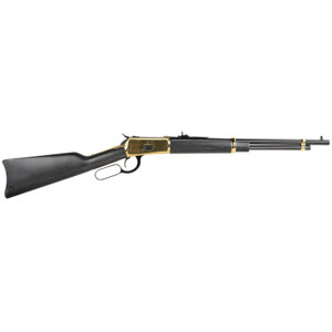 Heritage 92 Lever Action Rifle .357 Mag/.38 Spl 8rd Capacity 18" PVD Gold Barrel Wood Stock