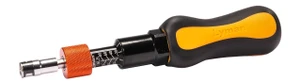 Lyman 7031300  Torque Wrench Black/Orange Steel Rubber Handle