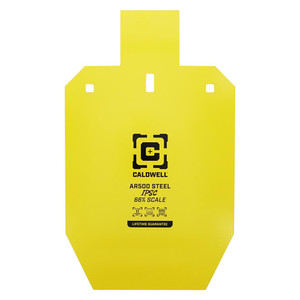 Caldwell AR500 66% IPSC Steel Target