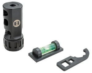 Bergara Rifles BA0006 ST-1 Self Timing Muzzle Brake, 5/8"-24 tpi Threads, 1" Diameter, 30 Cal