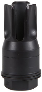 Sig Sauer SL55612X2890DEGF Clutch-Lok QD Q.D. Flash Hider Black Stainless Steel with 1/2"x28 tpi Threads for 5.56mm 90 Degree Taper