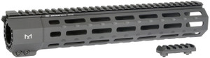 MIDWEST INDUSTRIES INC MISP12M SP-Series AR-15 6061 Aluminum Black Hard Coat Anodized 12.625"