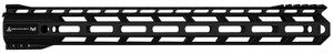 Rise Armament RA905150BLK RA-905 Handguard 15" 6061-T6 Aluminum Black Anodized with M-LOK & Picatinny Rail for AR-15