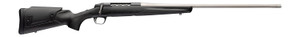 Browning 036118282 X-Bolt 2 Western Hunter Special Full Size 6.5 Creedmoor 4+1 22" Matte Stainless Threaded Barrel, Matte Stainless Steel Drilled & Tapped Receiver, Black Adj Comb Synthetic, Stock Rig