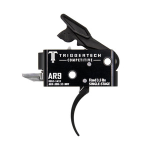 TriggerTech AR-9 Competitive Single Stage Rifle Trigger 3.5 lbs Curved