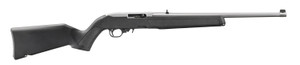 Ruger 32006 10/22  22 LR 10+1 18.50" Satin Stainless Steel Barrel & Drilled & Tapped Receiver, Black Fixed w/M-LOK Polymer Stock