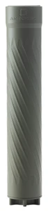 Anechoic X22OD Anechox 22  22LR/22WMR/17HMR 1.10" Olive Drab Aluminum/Titanium 1/2"x28