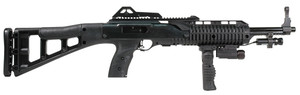 Hi-Point 995FGFLLAZTS 995TS Carbine 9mm Luger 16.50" 10+1 Black All Weather Molded Stock W/Forward Folding Grip, Weapon-Mounted Flashlight and Laser