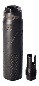 Patriot Ordnance Factory 02445 Patriot Suppression Technology PST-7 7.62mm Black Titanium 1.375"x24