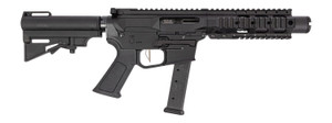 Dpms Panther Arms DP51655231780 Kitty Kat G9 9mm Luger 27+1 4" Black Nitride Heavy Threaded Barrel, Black Hardcoat Anodize Aluminum Receiver w/Picatinny Rail, M-LOK Handguard, Black Polymer DPMS CAR B