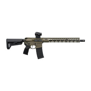 Sig Sauer  M400 Forge Moss Green Rifle 5.56 NATO 30rd Magazine 16" Barrel ROMEO-MSR GEN II Adjustable Stock M-LOK Handguard