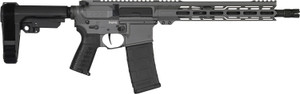 CMMG 30AB20FTNG Banshee MK4 300 Blackout 30+1 12.50" Black Nitride Medium Taper Threaded Barrel, EML 7" M-LOK Handguards, Tungsten Cerakote Aluminum Picatinny Rail Receiver, CMMG Zeroed Grips