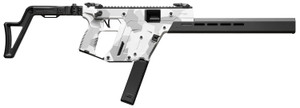 Kriss USA KV903CAD00 Vector CRB Gen3 9mm Luger 40+1 16" Black Nitride Threaded Barrel, Arctic Delta Cerakote Receiver w/Picatinny Rail, M-LOK Handguard, Adjustable Folding Black Stock, White Polymer G
