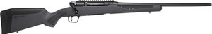 Savage Arms 57906 Impulse Driven Hunter 6.5 Creedmoor 4+1 20" Matte Black Threaded Barrel, Matte Black Carbon Steel Receiver w/Picatinny Rail Gray AccuStock Synthetic Stock, Ambidextrous
