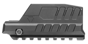 Strike Industries SMC-BS-H Blast Shield  Black Aluminum 4.14" Long