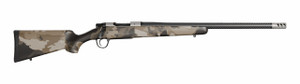 Christensen Arms 801-060078-00 Ridgeline FFT 22 Creedmoor 4+1 20" Carbon Fiber Threaded Barrel, Burnt Bronze Cerakote Steel Drilled & Tapped Receiver, Barren Dune Camo Fixed Carbon Fiber Stock