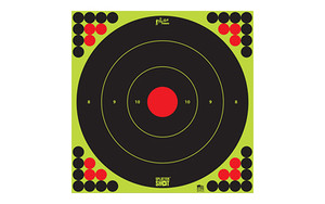 PRO-SHOT TARGET 17" GRN BULLSEYE 5PK