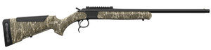 Retay USA GML20BTL Gamelander 20 Gauge Single Shot 3" 1rd Black Deep Bore Barrel, Black Drilled & Tapped Receiver w/Picatinny Rail, Adj LOP Bottomland Synthetic Stock