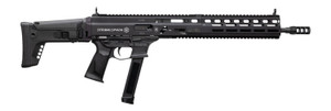 Grand Power 810091156094 Stribog SP9A3G 9mm Luger 16" Black Barrel, Black Receiver, Polymer Stock & Grip