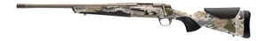 Browning 036124218 X-Bolt 2 Speed SPR Full Size 308 Win 4+1 18" Smoked Bronze Cerakote Fluted Threaded Barrel, Steel  Drilled & Tapped Receiver, Ovix Camo w/Black Overmold Adj Comb & LOP Synthetic Sto