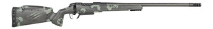 Fierce Firearms RIVSCX22CM18BF Carbon Rival XP 2.0 22 Creedmoor 3+1 18" Carbon Fiber Match Grade Barrel, Black Cerakote Stainless Steel Drilled & Tapped Receiver, Forest Camo Push Button Adj Cheek Pie