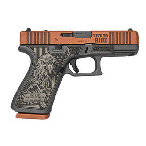 Glock V-Series Model 19 "Motorcycle" Handgun 9mm Luger 15rd Magazines (3) 4" Barrel USA Optic Ready