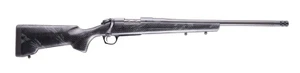 Bergara Rifles B14S1214CF B-14 Cima CF 22 Creedmoor 4+1 20" Carbon Fiber CURE Threaded Barrel, Sniper Gray Cerakote Steel Drilled & Tapped Receiver, Carbon Fiber w/Black & Gray Sponge Accents RTM Spor